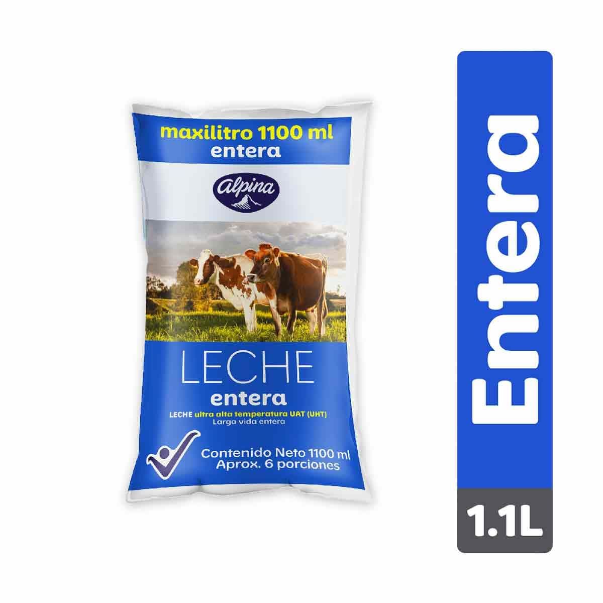 Leche Alquería Entera 1100ml